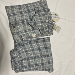 男性用 あったかパジャマ上下＋ガウン付きの画像