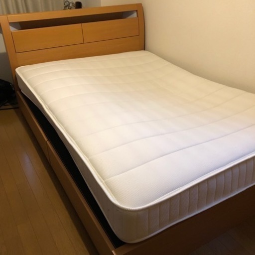 ニトリ　ダブルベッド　Nスリープ
