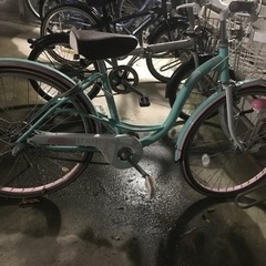 女児用22インチ自転車譲りますの画像