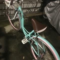 女児用22インチ自転車譲りますの画像
