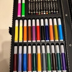 画材道具  クレヨン クレパス  マジック 色鉛筆などの画像