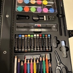 画材道具  クレヨン クレパス  マジック 色鉛筆などの画像