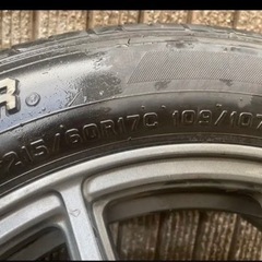 GOODYEAR グッドイヤー　ナスカ　215/60-R17 ホイールタイヤ4本セットの画像