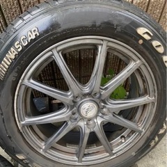 GOODYEAR グッドイヤー　ナスカ　215/60-R17 ホイールタイヤ4本セットの画像