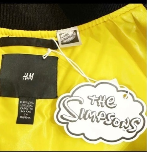 ☆H&M ☆シンプソンズ　オーバーサイズフィット フライトジャケット