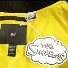 ☆H&M ☆シンプソンズ　オーバーサイズフィット フライトジャケットの画像