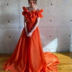 アーバンブラッシュカラードレス