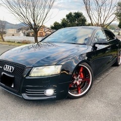 アウディ　A5スポーツバック　クワトロ　Sライン　カスタムカー