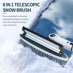 【新品未使用】スノーブラシ　車用品　除雪の画像