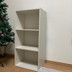 白　カラーボックス　お譲り先決定の画像