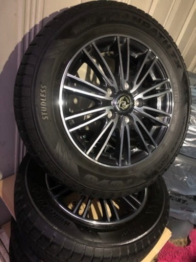 RIZLEY 15インチホイール　　　　　　スタッドレス4本セット【美品☆】