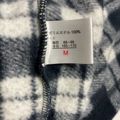 まるで着る毛布！男性用 ビックサイズ フリースジャケットの画像