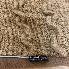 新品　（株）シゲマツ ネックウォーマー holoholo ベージュの画像