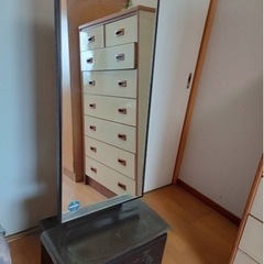 レトロな鏡台の画像