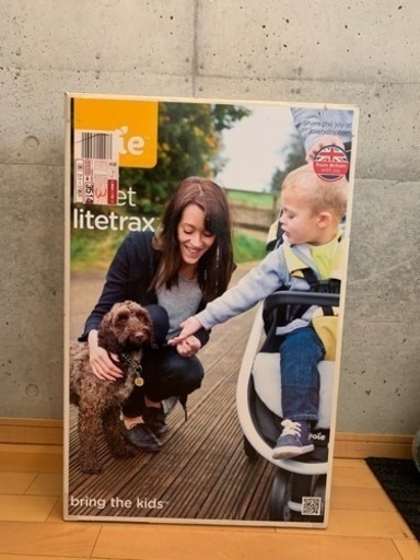 Joie ベビーカー ライトトラックス クッション付 （デニム）