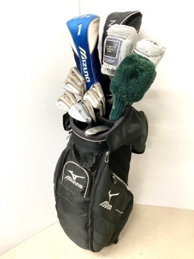 【豪華！】◆Mizuno ミズノ◆ゴルフクラブ 全15本セット＋ 純正キャディバッグ＋付属品多数付き