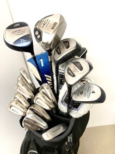 豪華！】◇Mizuno ミズノ◇ゴルフクラブ 全15本セット＋ 割引 純正