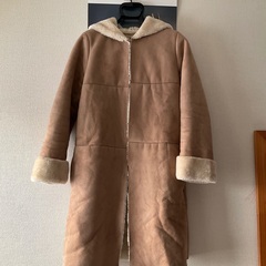 美品　アクアガール　フェイクムートンコートの画像