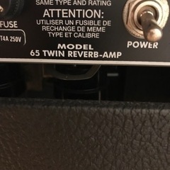 Beatles も愛用のフェンダー６５ツインリバーブ　超美品！５０周年アニバーサリーの画像