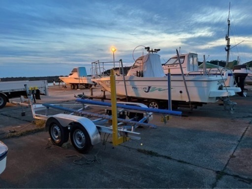 マリーナ用 ボートトレーラー 北海道