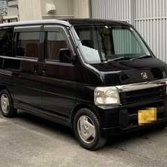 【売約済】車検取り立て❗️乗って帰れます❗️バモスL✨ブラックの画像