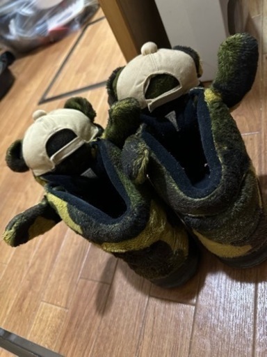 adidasぬいぐるみ靴　熊ちゃん