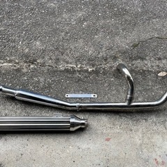 ドラッグスター400(キャブ車)2in1マフラー