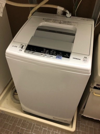 日立洗濯機　NW-R704形　2018年製