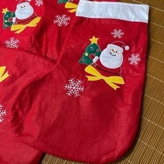 サンタさん靴下の画像