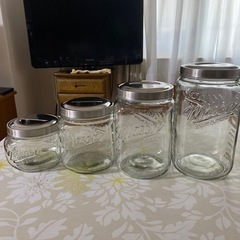 masonのガラス容器