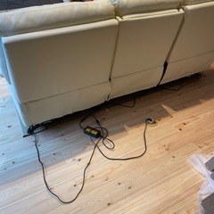 電動リクライニングソファの画像