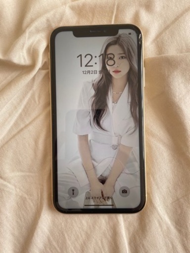 iPhoneXR 128GB SIMフリー　画面割れ