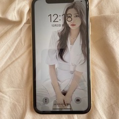 iPhoneXR 128GB SIMフリー　画面割れの画像