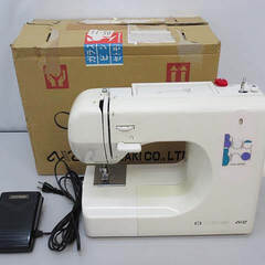 ss4484　アックスヤマザキ　電動ミシン　BB-880　ブルー...
