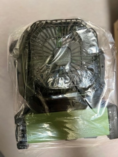 新品アウトドア キャンプ バッテリー扇風機