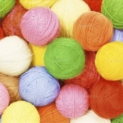 【編み物初心者】毛糸お譲り頂けると幸いです。