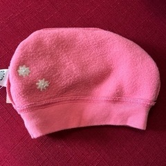 【未使用品】赤ちゃん暖か帽子　ROOTS フリースキャップの画像