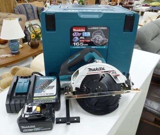 ■マキタ 充電式マルノコ HS631DRGX バッテリー1個(BL1860B)[6.0Ah] コードレス 丸のこ 丸ノコ 苫小牧西店