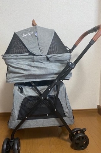 【ほぼ新品未使用】ペット用カ－ト、バギー