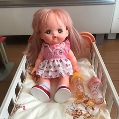 『決まりました』メルちゃんピンクのロングヘア　説明文補足しました...