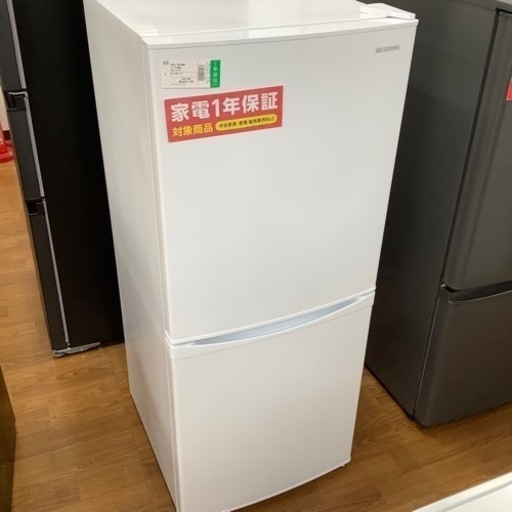 IRIS OHYAMA アイリスオーヤマ 2ドア冷蔵庫 IRSD-14A-W 2021年製【トレファク 川越店】
