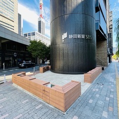 新橋駅近！外堀通りの交差点角にキッチンカースペース誕生！ - 港区