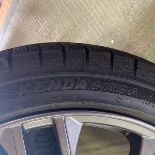 KENDA kr36スタッドレスタイヤホイール4本セット　最終値下げです。