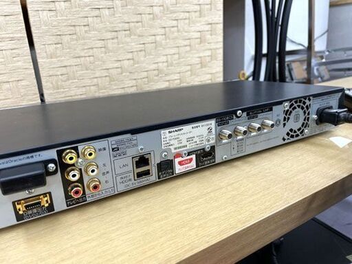 SHARP ブルーレイレコーダー 2TB 2014年製 BD-T2600 3番組同時録画 HDD/BDレコーダー シャープ 札幌市手稲