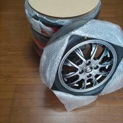 未使用品　軽自動車スタッドレスタイヤ(155/65r14)&ホイ...
