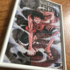 【早めの取引希望】【希少】ONEPIECE🏴‍☠️パズル👊🏼ルフィ(美品)の画像