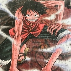 【早めの取引希望】【希少】ONEPIECE🏴‍☠️パズル👊🏼ルフィ(美品)の画像