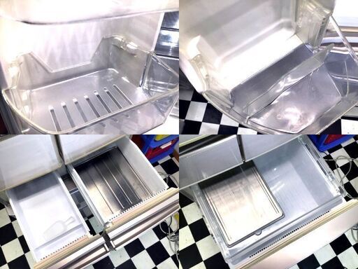 冷蔵庫　SHARP SJ-XF44T-S 2011年製　シルバー 440L フレンチドア　大容量　　動作確認OK♪