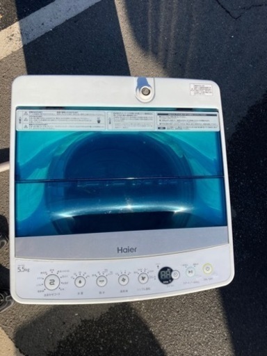 ハイアール Haier JW-C55A 全自動洗濯機 5.5kg リサイクルショップ宮崎屋　佐土原店　22.12.22F
