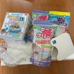 ハムスター飼育グッズ【回し車・トンネル・トイレ砂など】